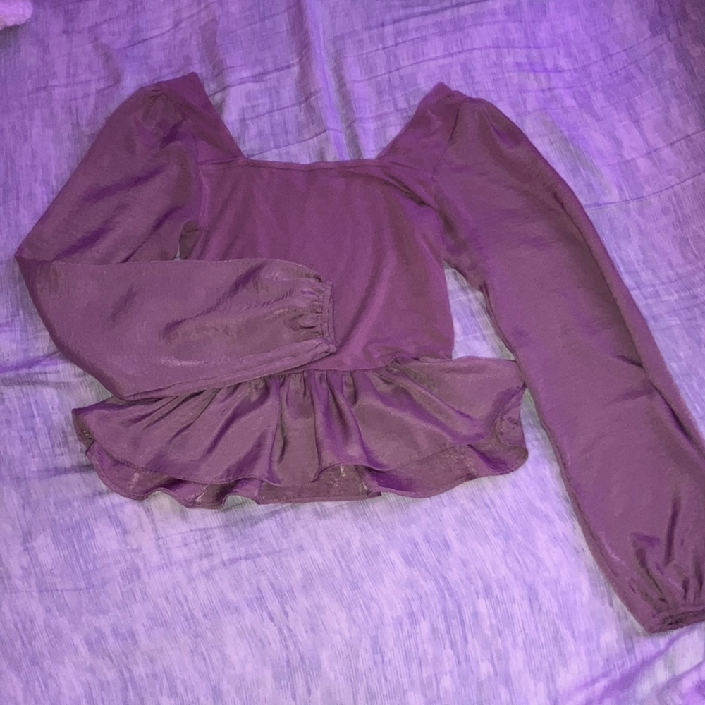 Pink Ritual Peplum Top